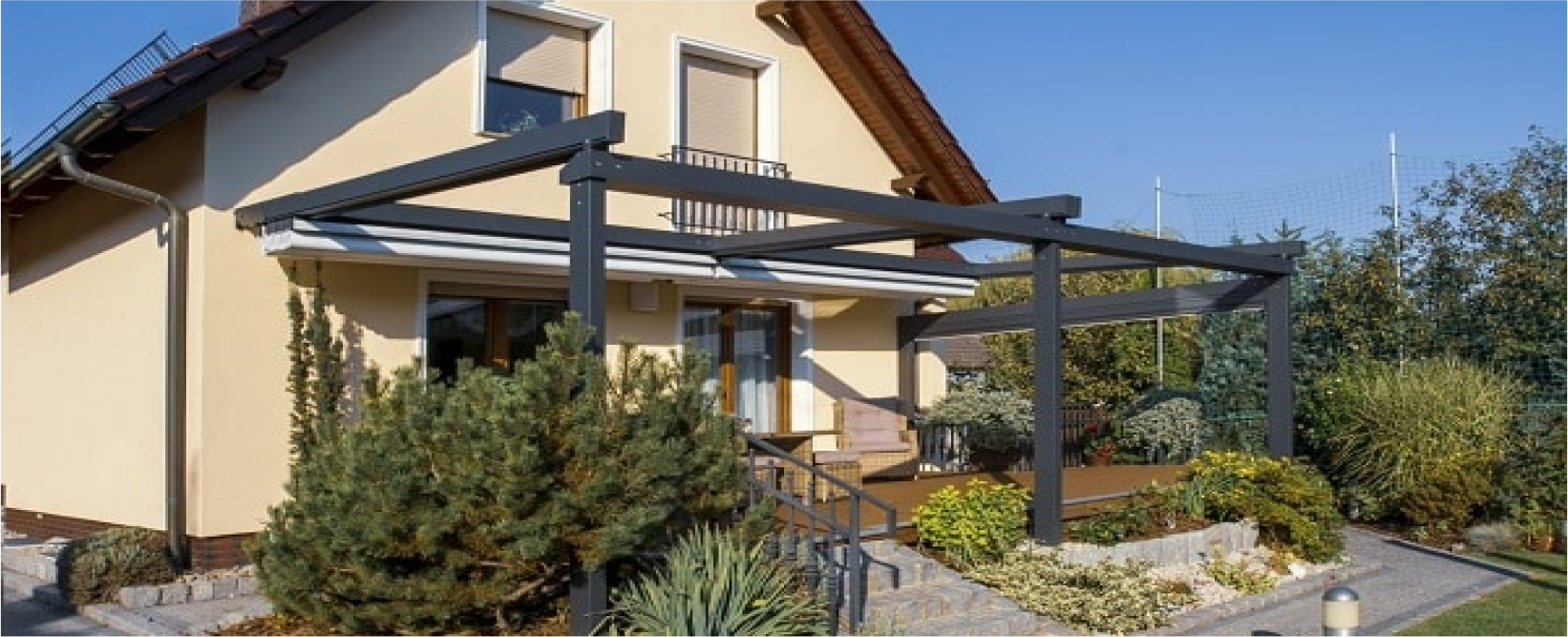 Pergola auf dem Dach: Ist das eine geeignete Option?